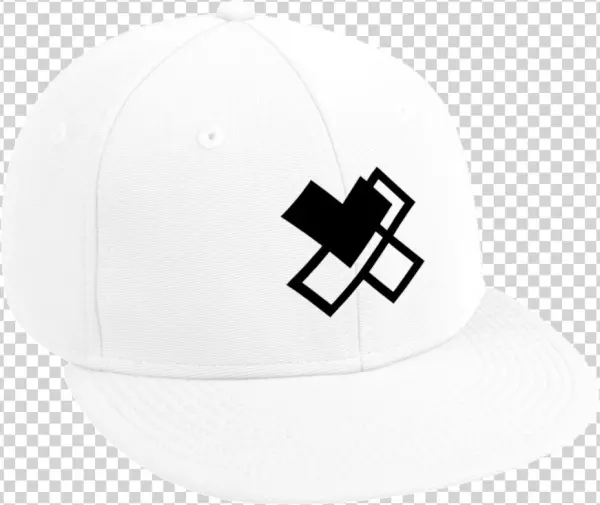 White Snapback Hat