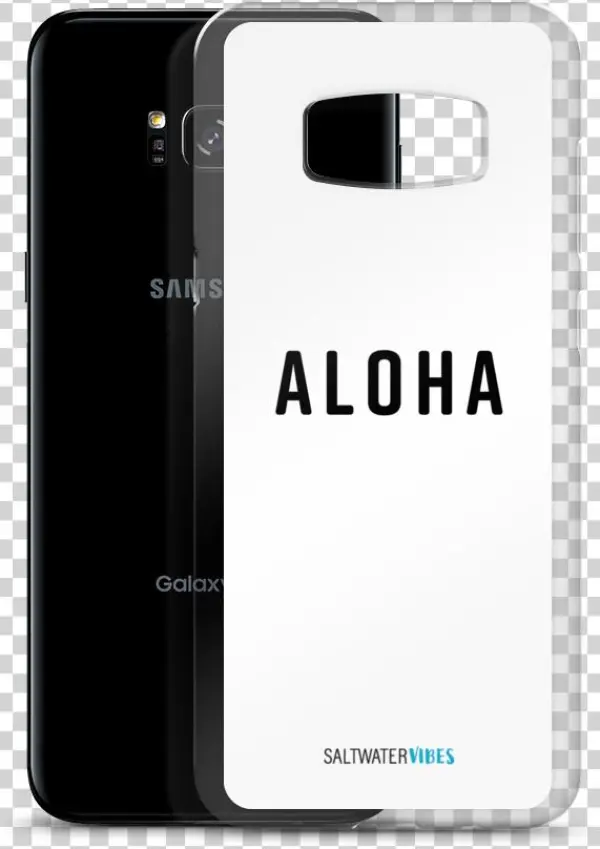 Aloha Phone Case Mockup Case With Phone Samsung Galaxy