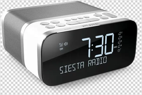 Audio And Is Powered By A Digital Amplifier - Pure Vl-62983 Siesta S6 Dab+ &fm Alarm Clock Radio