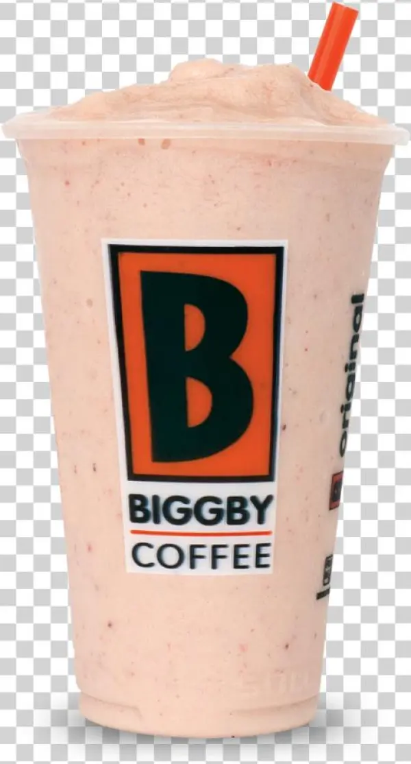 Banana Berry Creme Freeze - Red Bull Freeze Biggby