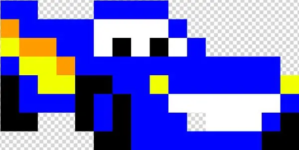 Blue Lightning Mcqueen - Bead