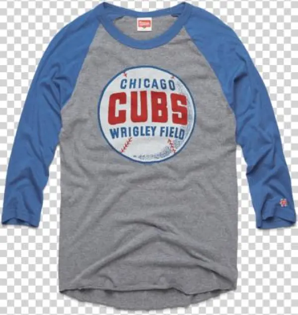 Chicago Cubs Baseball Necklace, Vintage Baseball Pendant