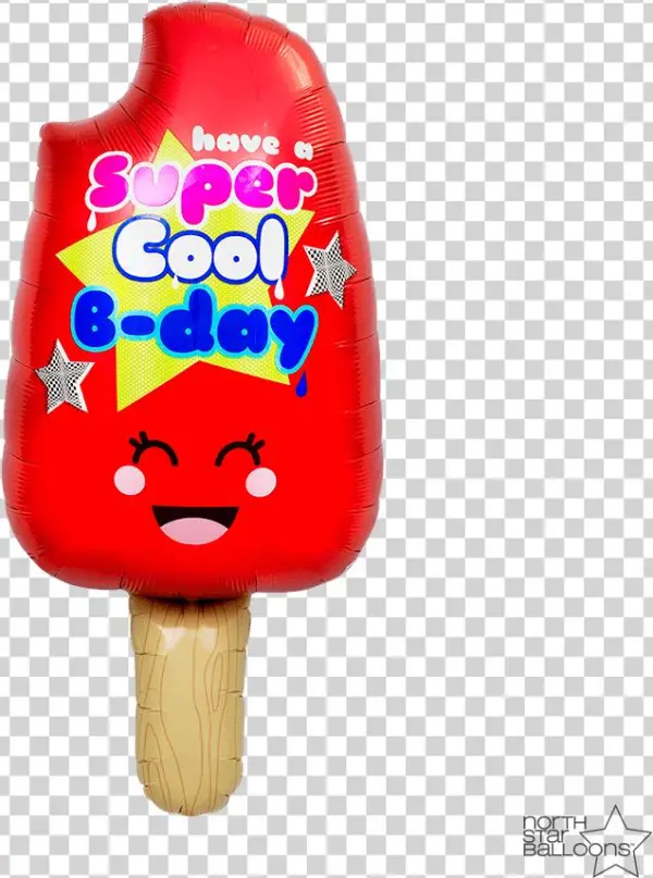 Cool Bday Popsicle 34 In*