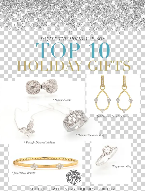 Give Her Something That Will Make Her Smile On Christmas - Zazzle Funkelnder Imitat-goldglitter Auf Schwarzem