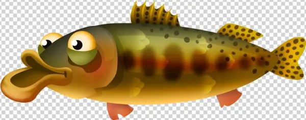 Golden Trout - Clip Art