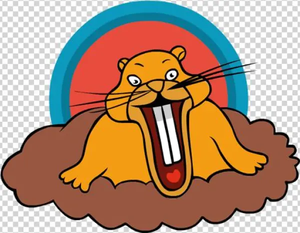 Groundhog Day Clip Art - Weirdclipart