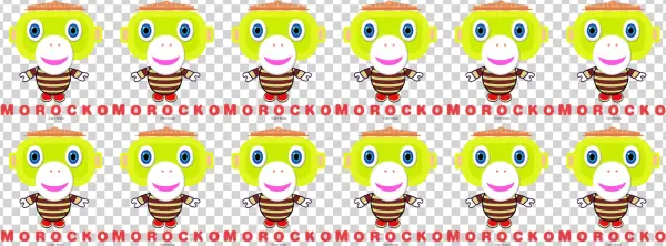 Hello Cute Monkey Morocko - Beifall-niedlicher Affe-morocko Untersetzer