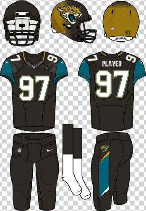 Jacksonville Jaguars Player Pride Name Number T-shirt - New York Jets Home Uniform