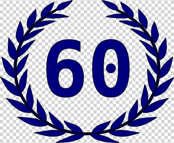 Laurel 60 Blue Svg Clip Arts 600 X 493 Px