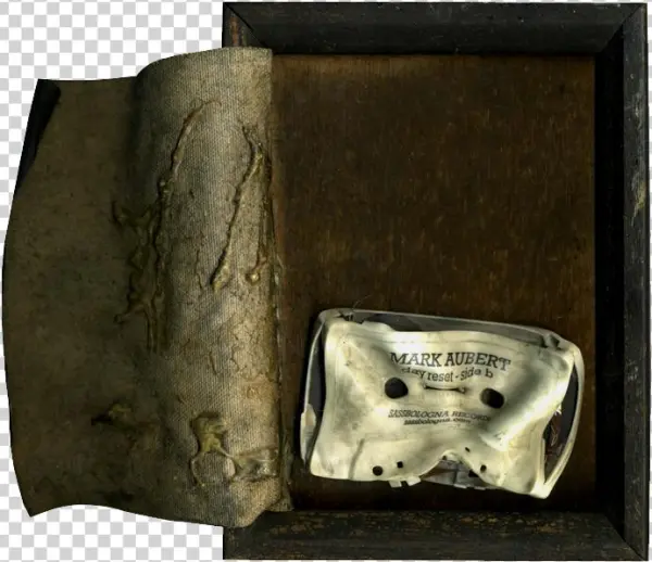 Metled Dayreset On Burned Painting Darker Final Copy - Leather