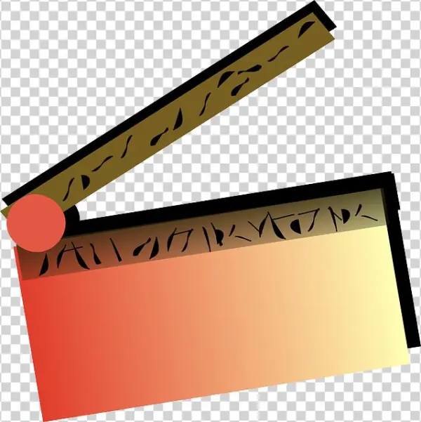 Movie Slate Clipart Png