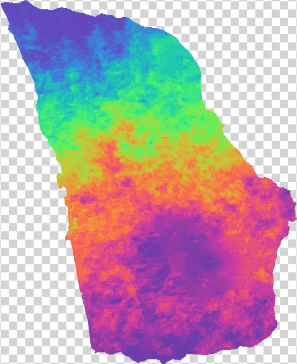 Nov1 Feb 0 2 0 Unw Phase Ifg 15nov2015 19feb2016 Vh - Watercolor Paint