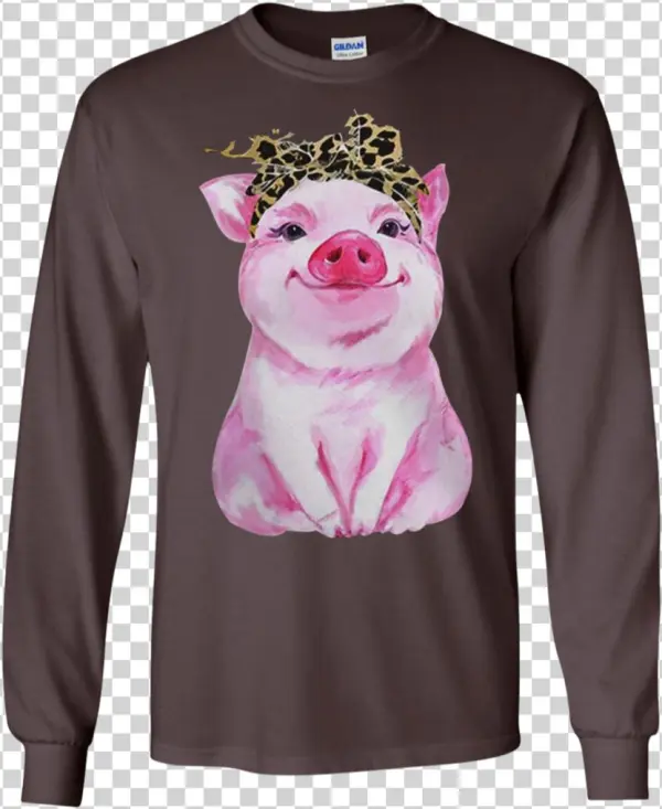 Order Farmer Little Watercolor Pig Shirt G240 Gildan - Ugly Red Vs Blue Christmas Sweater Holiday Sweater