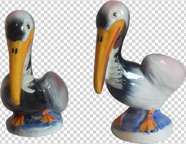 Pelican Salt And Pepper Shakers - Figurine