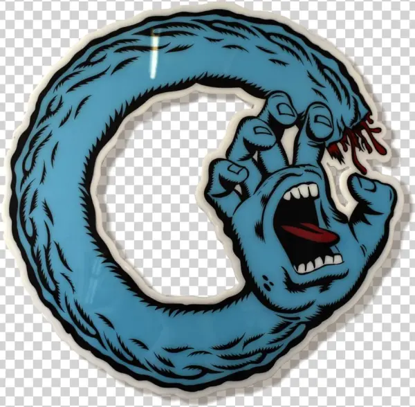 'screaming Ouroboros' By Jason Rowland