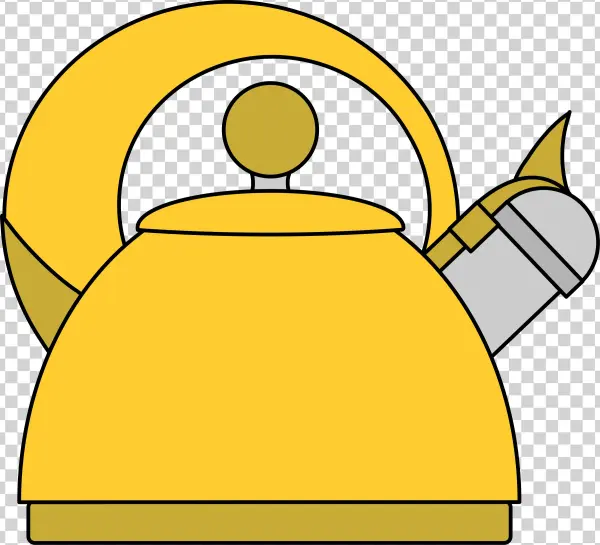 This Free Icons Png Design Of Yellow Teapot
