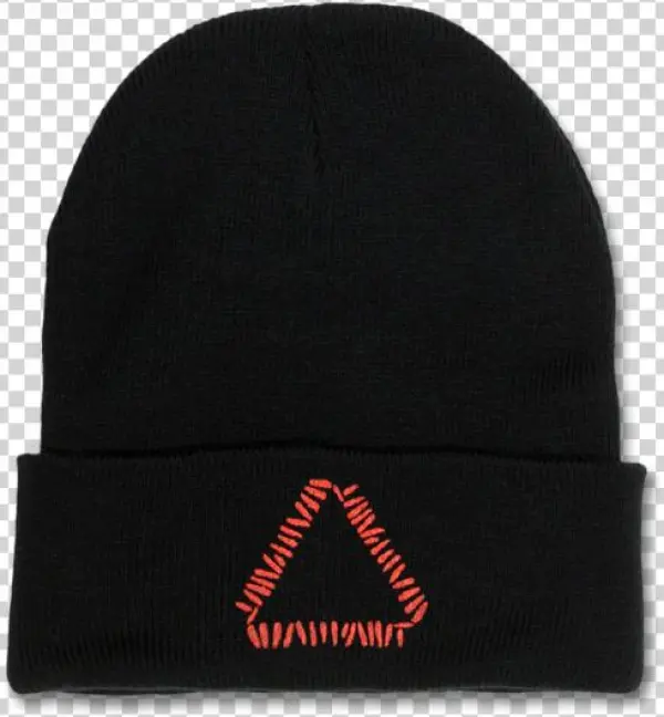 Triangle Logo Beanie - Warpaint 3 Black Men Comfortable Cotton T Shirt Size