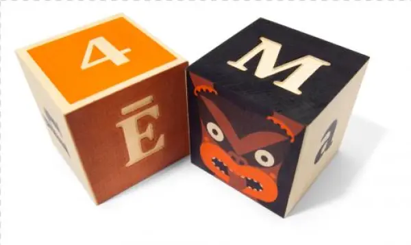 Uncle Goose - Maori Alphabet Block Set
