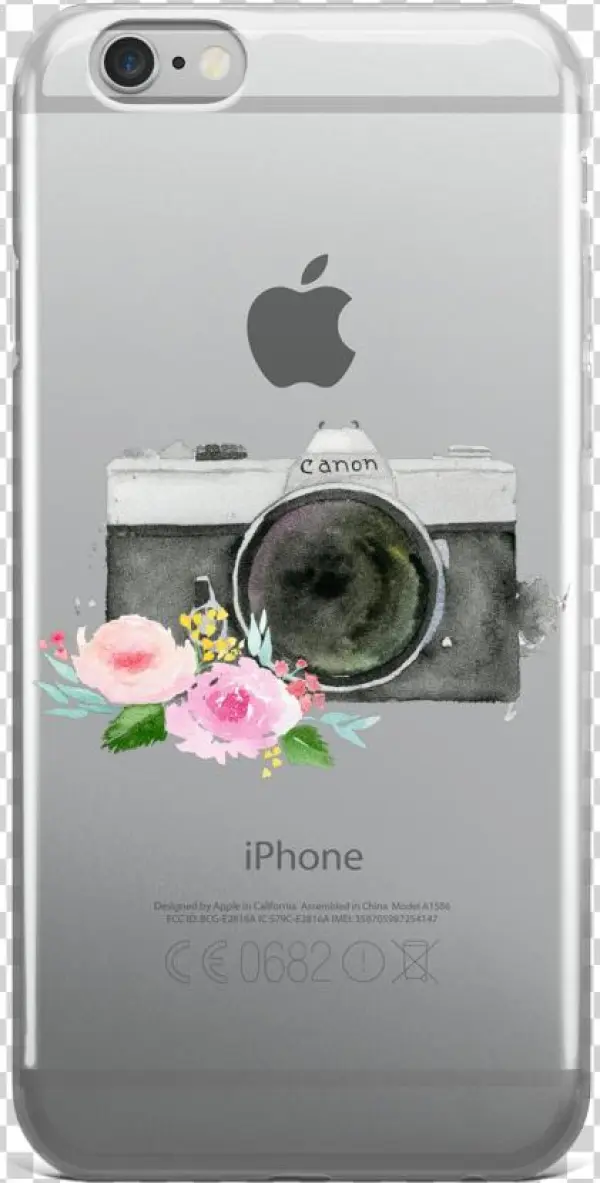 Vintage Camera Iphone Case - Iphone 7 Clear Case Ultra Thin Tpu Cover Protective
