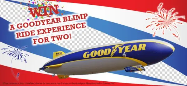 Win A Goodyear Blimp Ride Experience For Two - Wide-body Aircraft