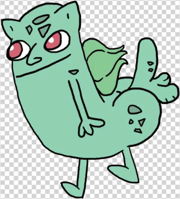 Buttbasaur Buttbasaur - Dickbutt Pokemon