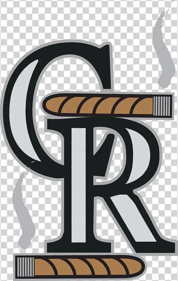 Colorado Cigar Rockies Shirt - Colorado Rockies 16oz. Highlight Bottom Mixing Glass,