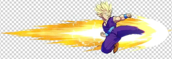 Dbfz Teengohantest Fivehitcombo - Cartoon