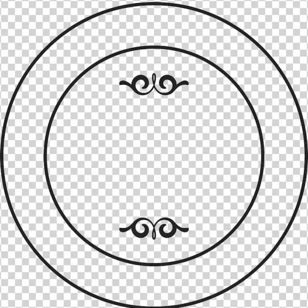 Dueling Circles Rubber Stamp - Accuform Mfs1608 Floor Signs & Tapes Floor Signs