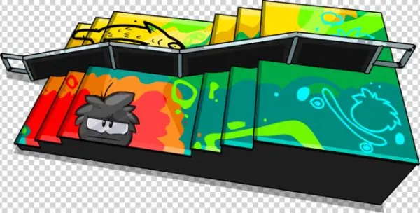 Graffiti Stair Ramp Sprite 003 - Graphic Design