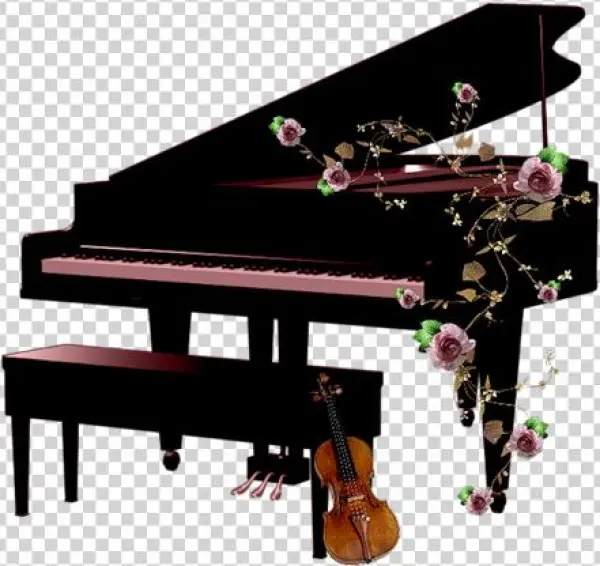 Musical Instruments - Скрипка И Фортепиано Пнг