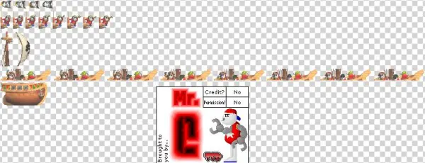 Nintendo Logo - Pitate Shy Guy Sprite Sheet
