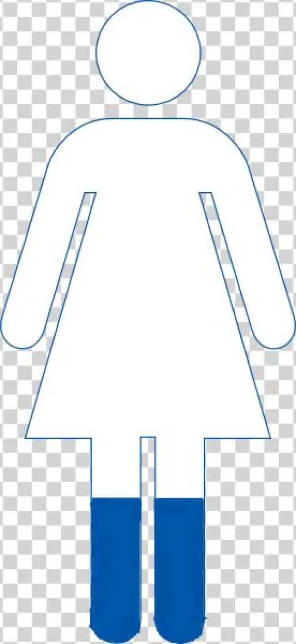 Partially Filled Bathroom Sign Svg Clip Arts 276 X