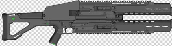 Particle Rifle - M100 Gun