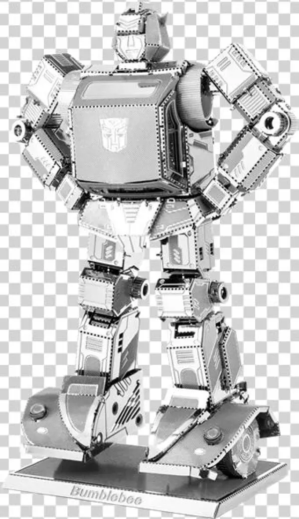 Picture Of Bumblebee - Fascinations Metal Earth 3d Laser Cut Model Kit - Transformers