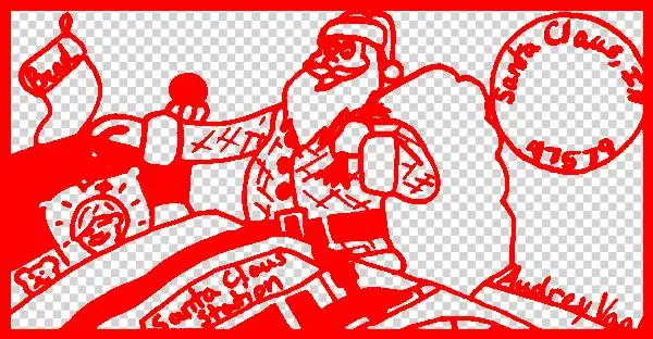 Santa Claus Indiana Postmark - Santa Claus