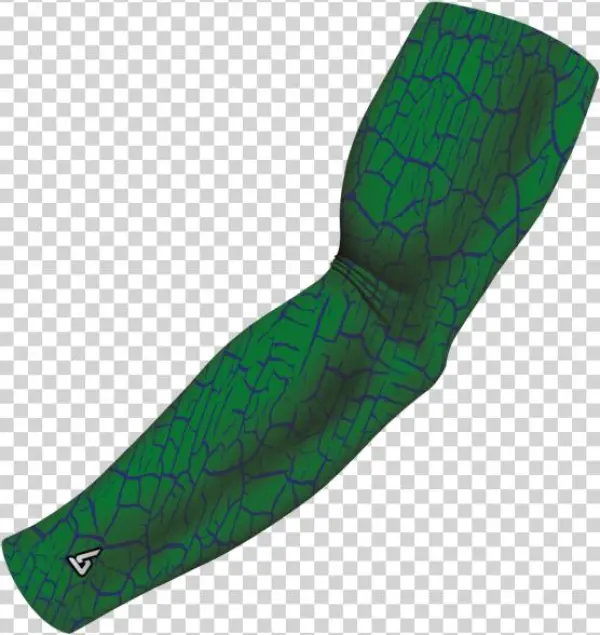 Shattered Paint Green Blue - Illustration