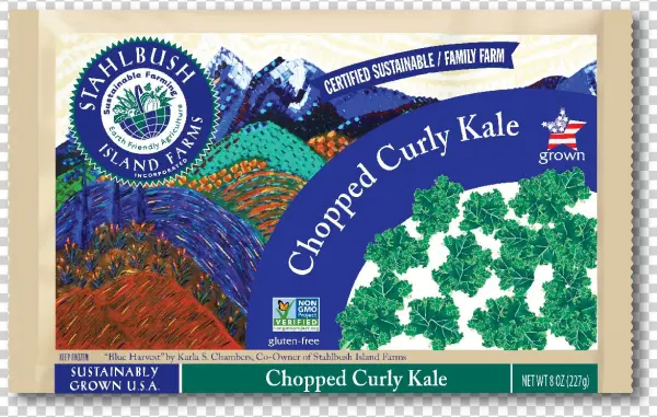 Stahlbush Chopped Curly Kale Is Easy To Use In Any - Stahlbush Island Farms Red Grapes - 10 Oz