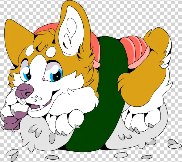 Sushi Corgi Design - Design