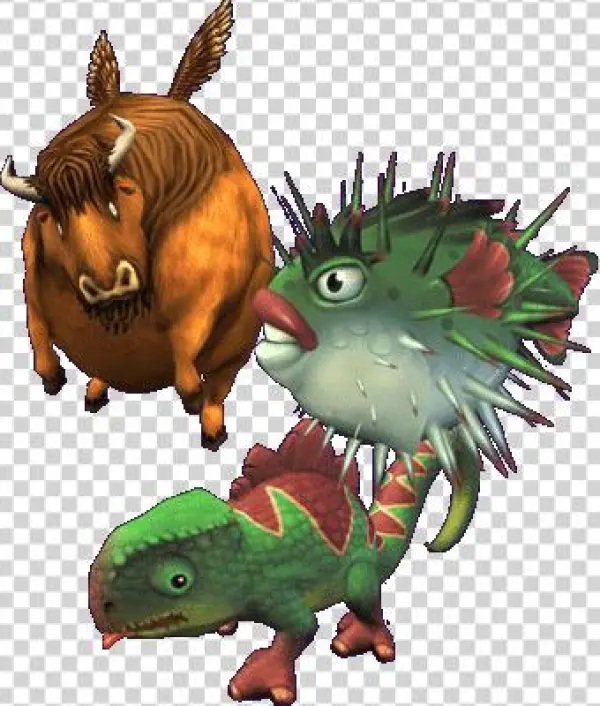 Three-pets - Pirate101 Pets