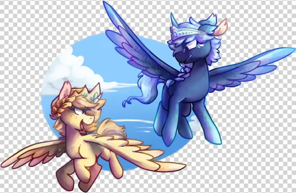 Alicorn, Alicorn Oc, Artist - Cartoon