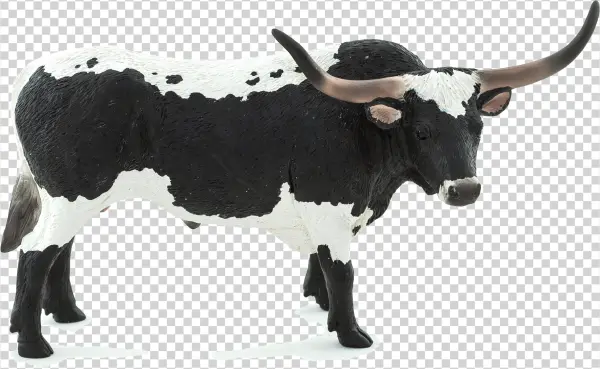 Animal Planet Texas Longhorn Bull - Mojo Fun 387222 Texas Longhorn Bull Realistic Farm