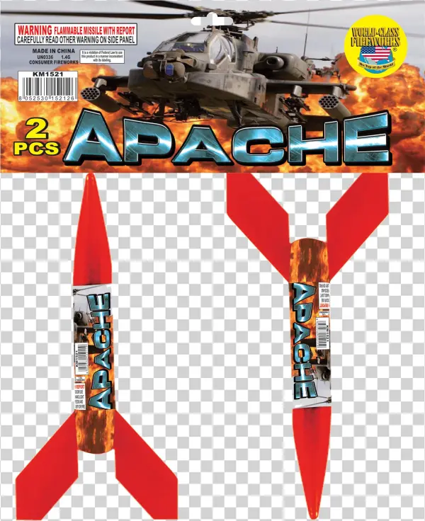 Apache Missiles World Class - Fireworks Missiles