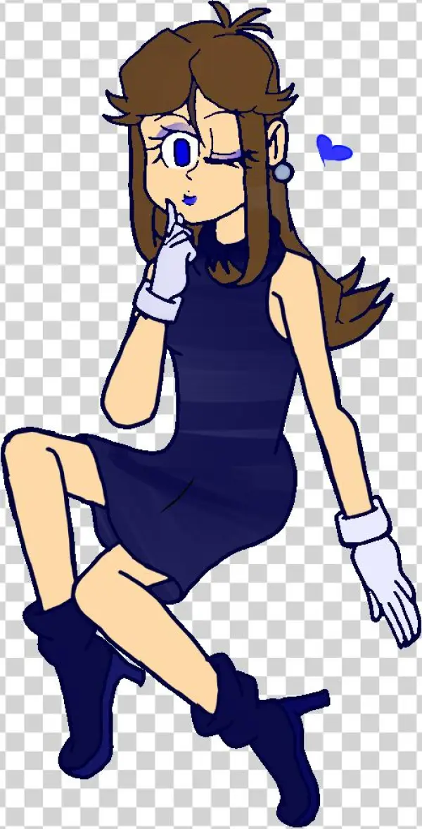 Blue From Pokemon Special - Cartoon