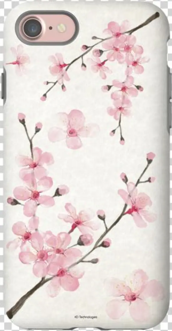 Cherry Blossom Watercolor By Magentarosedesigns - Customized