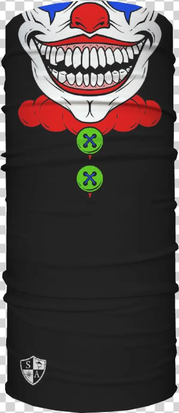 Clown - Joker Clown Face Shield Fishing Sun Mask Salt Armour