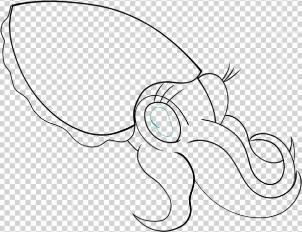 Cuttlefish Drawing At Getdrawings - Cuttlefish Drawing