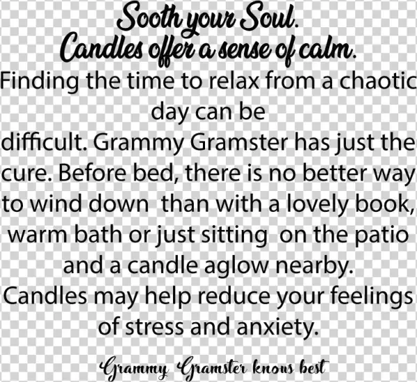 Grammy Gramster's Soy Candles - Number