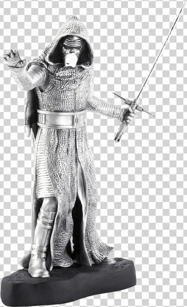 Kylo Ren Pewter Collectible - Royal Selangor Star Wars Figurine - Kylo Ren Limited