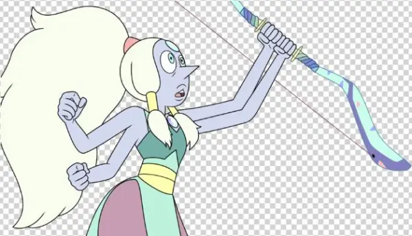 Opal Is Surprised - Cartoon