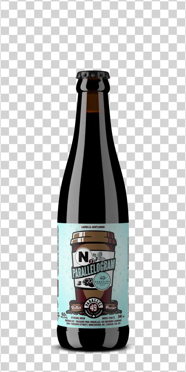 Parallelogram - Glass Bottle